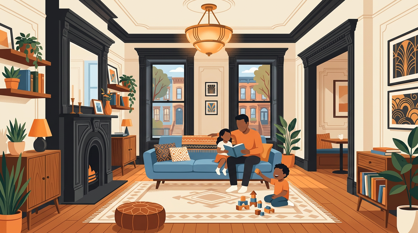 She Brought a 1910 Brooklyn Apartment Back to Life Without Erasing Its History